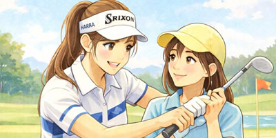 ゴルファー女子２